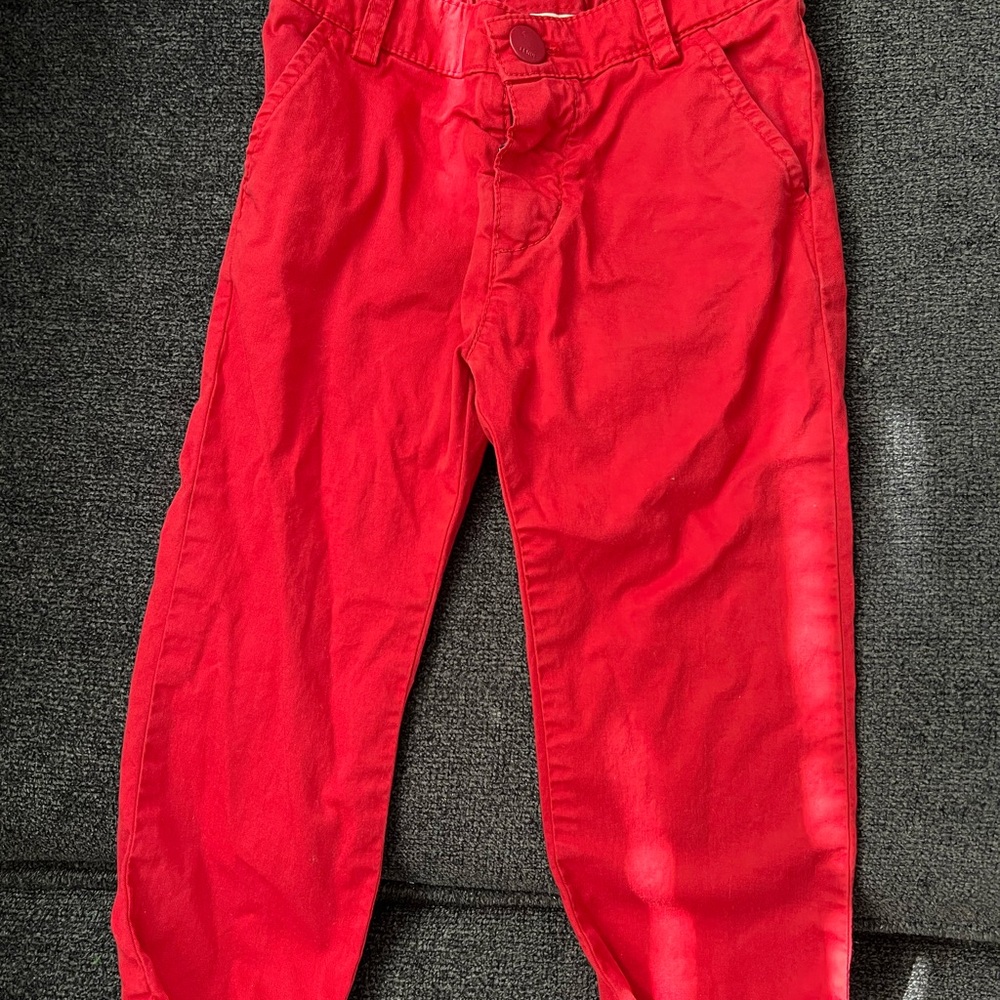 Fendi Baby Pants 18M (boys/unisex) Red - Picture 2 of 3